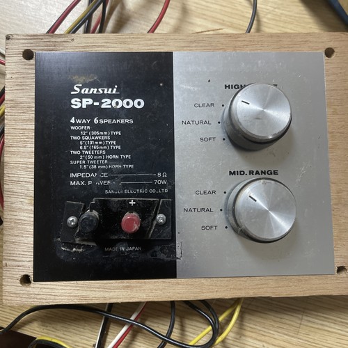 Crossover singolo sansui - crossover,