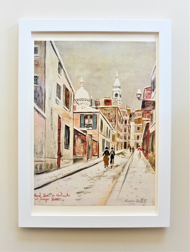 Quadro montmartre utrillo - montmartre,