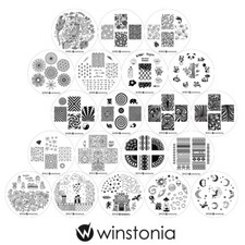 Winstonia Nail Art Set Piastre