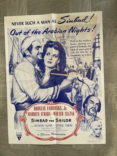 Sinbad the sailor - sinbad, poster