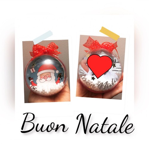 Palline natale trasparenti - palline,