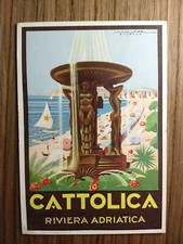 SILLA Cartolina pubblicitaria CATTOLICA