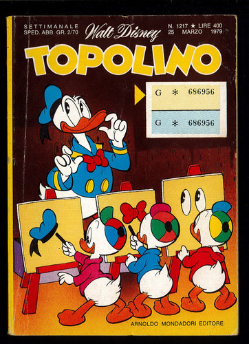 Topolino libretto 1217 del - libretto, n.1217