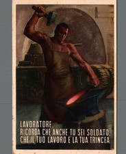 Militari 2° Guerra propaganda dis. Boccasile F. Grande non spedita