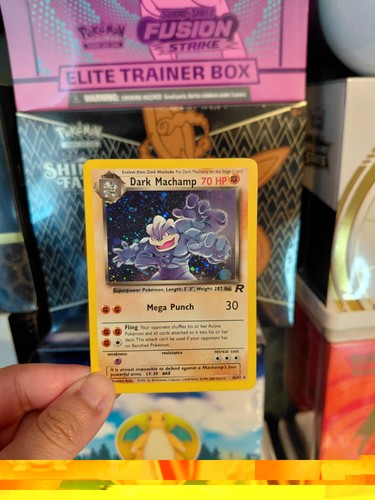 Pokemon dark machamp - dark,