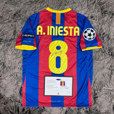 Maglia finale andrés - maglia, iniesta