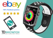 Cambio sostituzione display vetro touch apple watch serie 1 2 3 4 5 6 7 8 SE