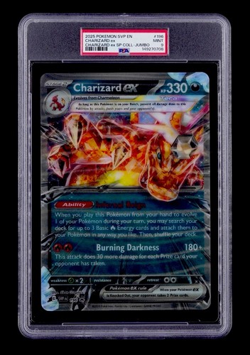 Charizard jumbo gem mint - mint, 2025