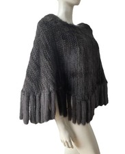 Poncho moderno BLU scuro
