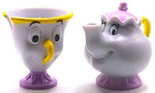 MRS POTTS & CHIP Set Figure
