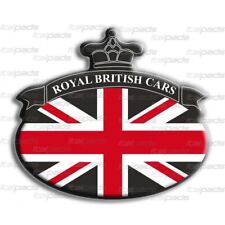 Sticker Union Jack Royal British flag bandiera inglese Range Rover Nero/Nero