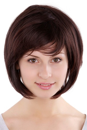 Parrucca donna mogano - parrucca,