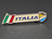 SPILLA ITALIA ITA IT 50MM LOGO SIGLA EMBLEMA FREGIO STEMMA SCRITTA BADGE TARGA