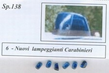 ACCESSORI 1/43 LAMPEGGIANTI da