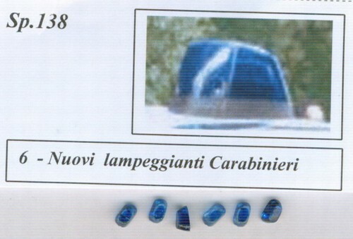 Accessori lampeggianti da - 1/43,