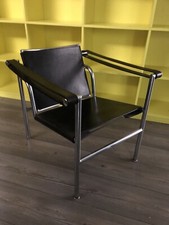 2 Sedie Poltrona Lc1 Le Corbusier Charlotte Perriand MADE IN ITALY