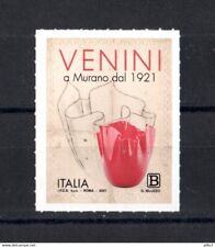 ITALIA Vetri artistici della VENINI S.p.A. Murano - 1 val. MNH** del 2.10.2021