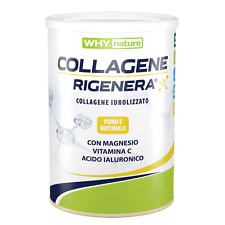 WHY Nature Collagene Rigenera 330 gr Vaniglia con vitamina C e Acido ialuronico