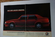 # ADVERTISING PUBBLICITA' ALFA ROMEO 75 INDY - ALFA 164 - 1991