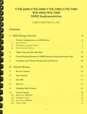 Tastiera Casio CTK-6200 6300