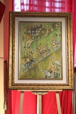 MARTINO DELEGO OLIO SU TELA