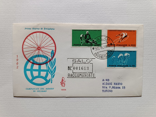 Italia repubblica fdc - italia,