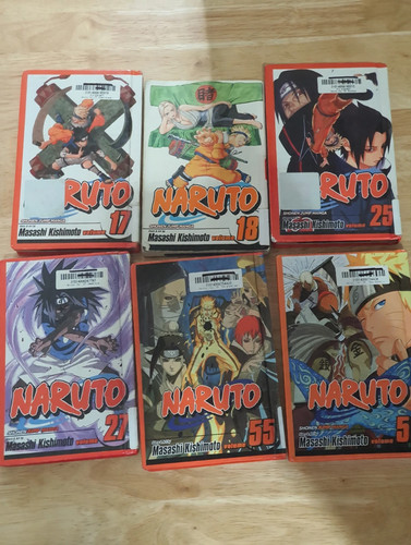 Naruto manga mixed bundle - manga,