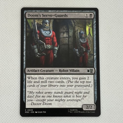 Mtg msc doom servo - doom's, servo-guards