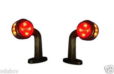 1 Coppia Led-Type Struttura Laterale 24V Indicatore Luci Camion Telaio Roulotte