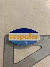 Vecchio Adesivo Originale / Old Sticker VESPA PIAGGIO VESPOILER MIG (cm 6 X 3,5)