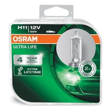 2 x H11 Osram 12V PGJ19-2