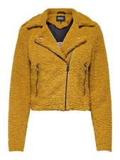 ONLY TEDDY BIKER - GIALLO -