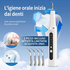 Ablatore tartaro denti - 2x,