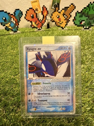Kyogre 037 holo pokemon tcg - kyogre, ex