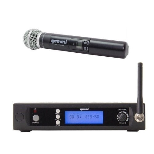 Gemini sound uhf 6100m - gemini, uhf-6100m