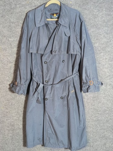Trench coat uomo grigio