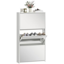 HOMCOM Scarpiera a Specchio