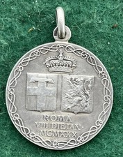 medaglia Matrimonio 1930 Roma