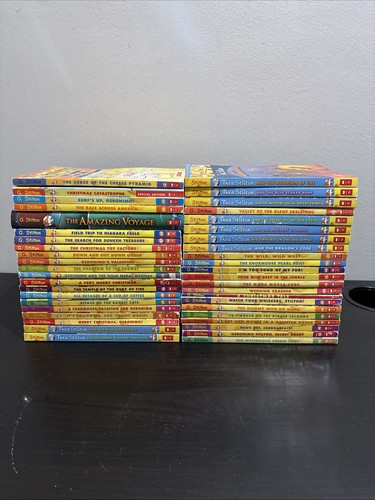 Geronimo stilton series - stilton, by