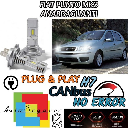 Kit led fiat punto mk3 - led, iii