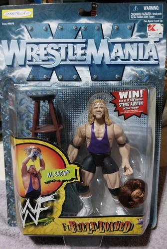 Wwf jakks snow wrestlemania - al,