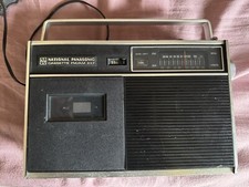 Radio Portatile National Panasonic Cassette FM/AM RQ-237S Vintage