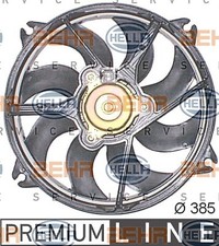 Ventola Motore Peugeot Ranch 1.6 1.8 1.9 2.0 HDi Diesel ORIGINALE HELLA