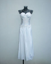 ABITO DA BALLO BIANCO CON SWAROVSKI (VESTITO DANZA SPORTIVA, LISCIO, STANDARD)