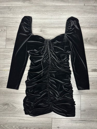 Zara mini abito donna nero - mini,