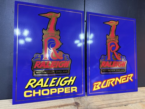 Raleigh chopper burner sign - chopper,