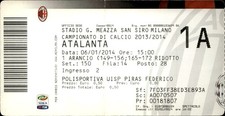 Biglietto stadio Serie A Milan