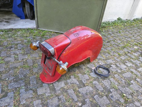 Parafango posteriore moto - posteriore,