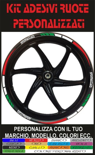 Kit adesivi ruote moto a - ,