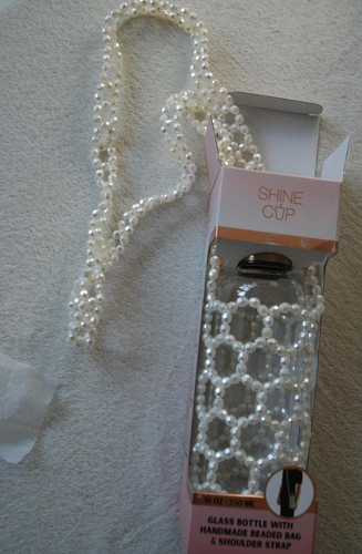 Shine cup glass bottle - cup, 18